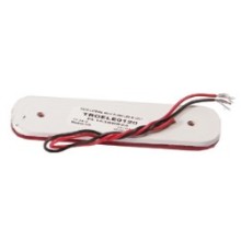 Foco Lateral Led Rectangular Rojo 12 y 24 Volts