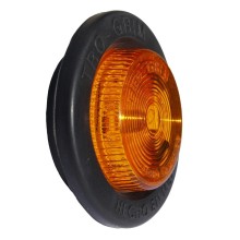 Foco Trocha Led 2 1/2 Pulg Ambar 12 y 24 Volts