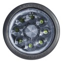 Foco Trasero Led 4 Pulg Blanco 12 y 24 Volts