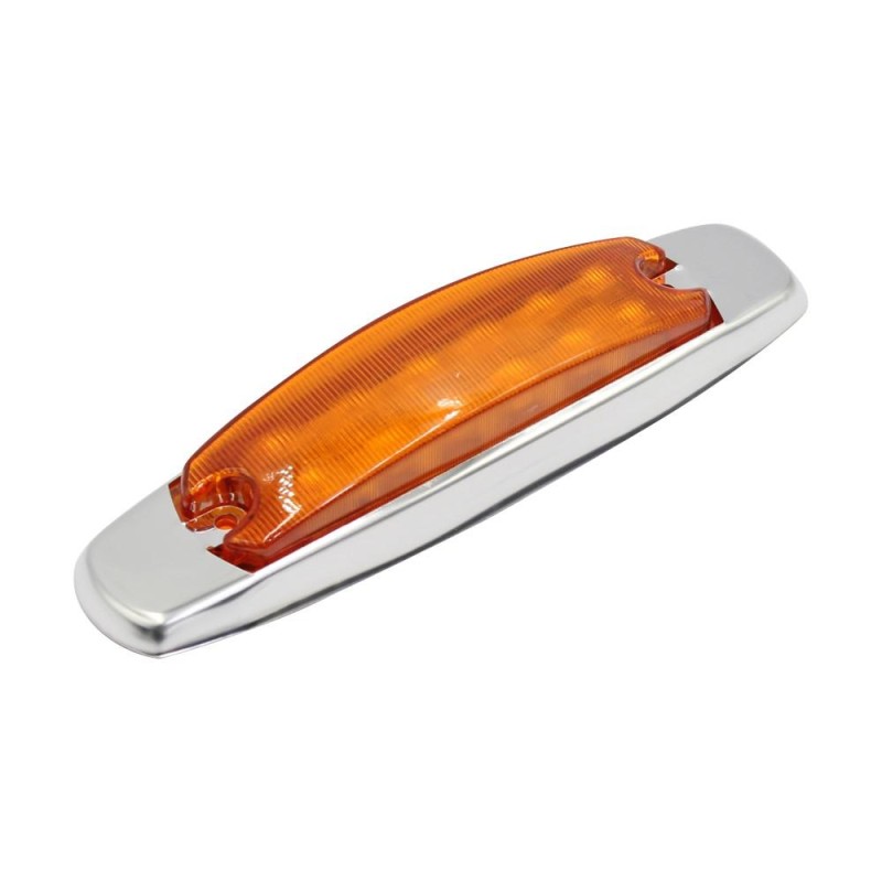 Foco Lateral Led Ambar 12 y 24 Volts