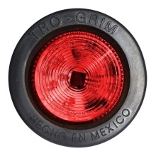 Foco Trocha Led 2 1/2 Pulg Rojo 12 y 24 Volts