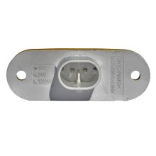 Foco Lateral Led Ambar Bi-voltaje 12 y 24 Volts