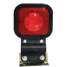 Foco Lateral Led Cuadrado Rojo 12 y 24 Volts