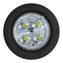 Foco Trocha 2 1/2 Pulg Led Blanco 12 y 24 Volts