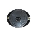 Foco Lateral Led Rojo Base Ovalada 12 y 24 Volts