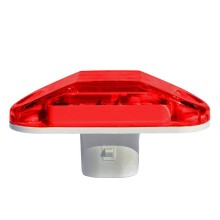 Foco Lateral Led Rojo Bi-voltaje 12 y 24 Volts