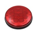 Foco Trasero Led 4 Pulg Rojo 12 y 24 Volts