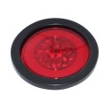 Foco Trasero 4 Pulg Rojo Led Bi-volts Tipo Halo