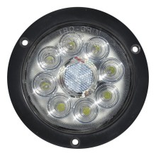 Foco Trasero 4 Pulg Led Blanco 12 y 24 Volts