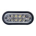 Foco Lateral Led Ovalado Blanco 12 y 24 Volts