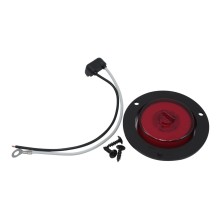 Foco Trocha Led 2 Pulg Rojo Bi-volts Tipo Halo