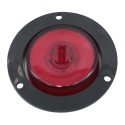 Foco Trocha Led 2 Pulg Rojo Bi-volts Tipo Halo