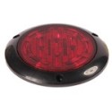 Foco Trasero 4 Pulg Led Rojo 12 y 24 Volts