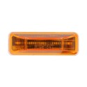 Foco Lateral Led Rectangular Ambar 12 y 24 Volts