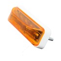 Foco Lateral Led Rectangular Ambar 12 y 24 Volts