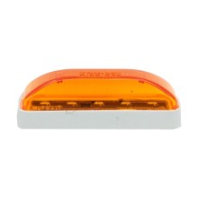 Foco Lateral Led Rectangular Ambar 12 y 24 Volts