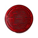 Foco Trasero 4 Pulg Led Rojo 12 y 24 Volts