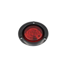 Foco Trocha Led 2 1/2 Rojo Para Remachar Bi-volt