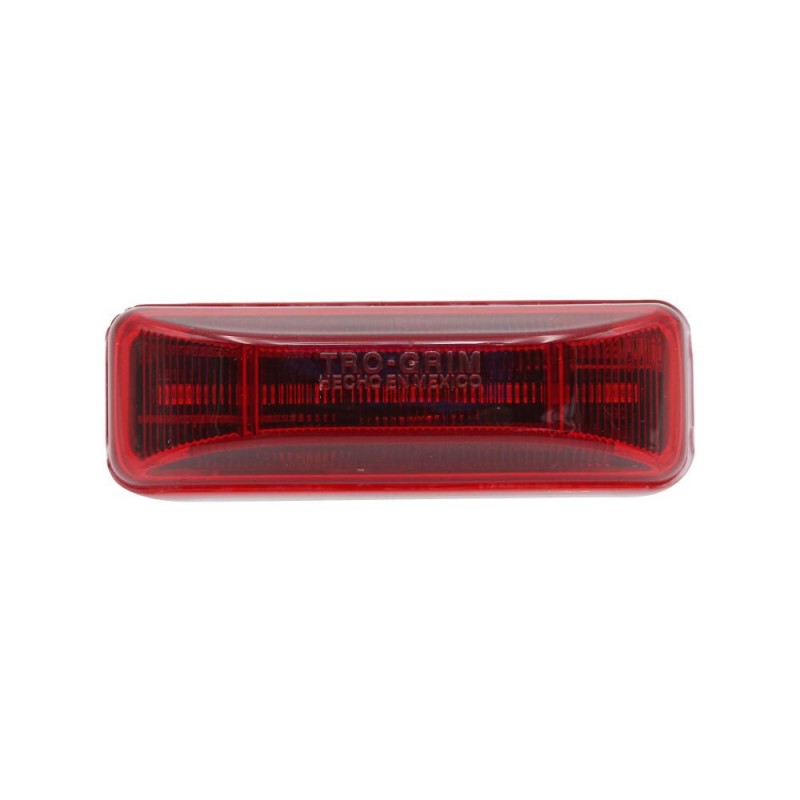 Foco Lateral Led Rojo Bi-voltaje 12 y 24 Volts