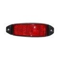 Foco Lateral Led Rojo 12 y 24 Volts