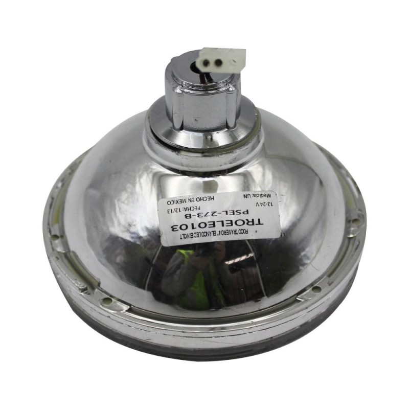 Foco Trasero 4 Pulg Led Blanco 12 y 24 Volts