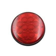 Foco Trasero Led 4 Pulg Rojo 24 Volts