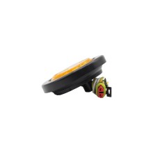 Foco Trocha 2 1/2 Pulg Led Ambar 12 y 24 Volts