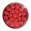 Foco Trasero Led Rojo 4 Pulg 10 a 30 Volts