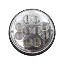 Foco Trasero Led 4 Pulg Blanco 12 y 24 Volts