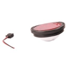 Foco Trasero 4 Pulg Rojo Ampolleta 24 Volts