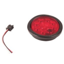 Foco Trasero 4 Pulg Rojo Ampolleta 24 Volts