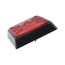 Foco Trasero Cuadrado Led Rojo 12 y 24 Volts