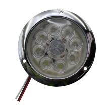 Foco Tras.led 4 Blanco Bi-volt Crom.para Remachar