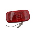 Foco Lateral Rojo Led 100x50 Mm 12 Volts