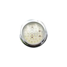 Foco Trasero Led 4 Pulg Blanco Bi-voltaje 12 y 24 Volts