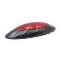 Foco Lateral Eliptico Rojo Led Bi-volt