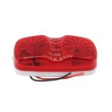 Foco Lateral Rojo Led 100x50 Mm 24 Volts