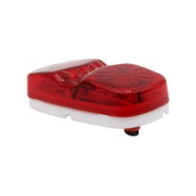 Foco Lateral Rojo Led 100x50 Mm 24 Volts