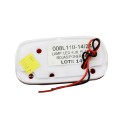Foco Lateral Rojo Led 100x50 Mm 24 Volts