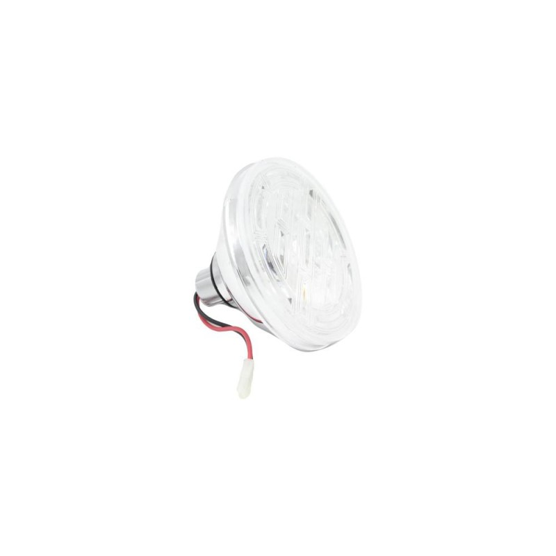 Foco Trasero 4 Pulg Blanco Ampolleta 12 Volts