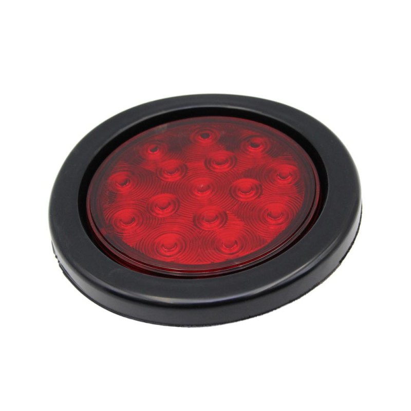 Foco Trasero 4 Pulg. Rojo Led Bi Volts