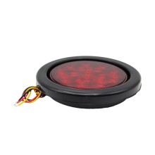 Foco Trasero 4 Pulg. Rojo Led Bi Volts