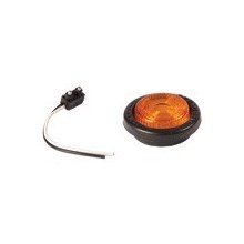 Foco Trocha 2 Pulg Ambar Ampolleta 12 Volts