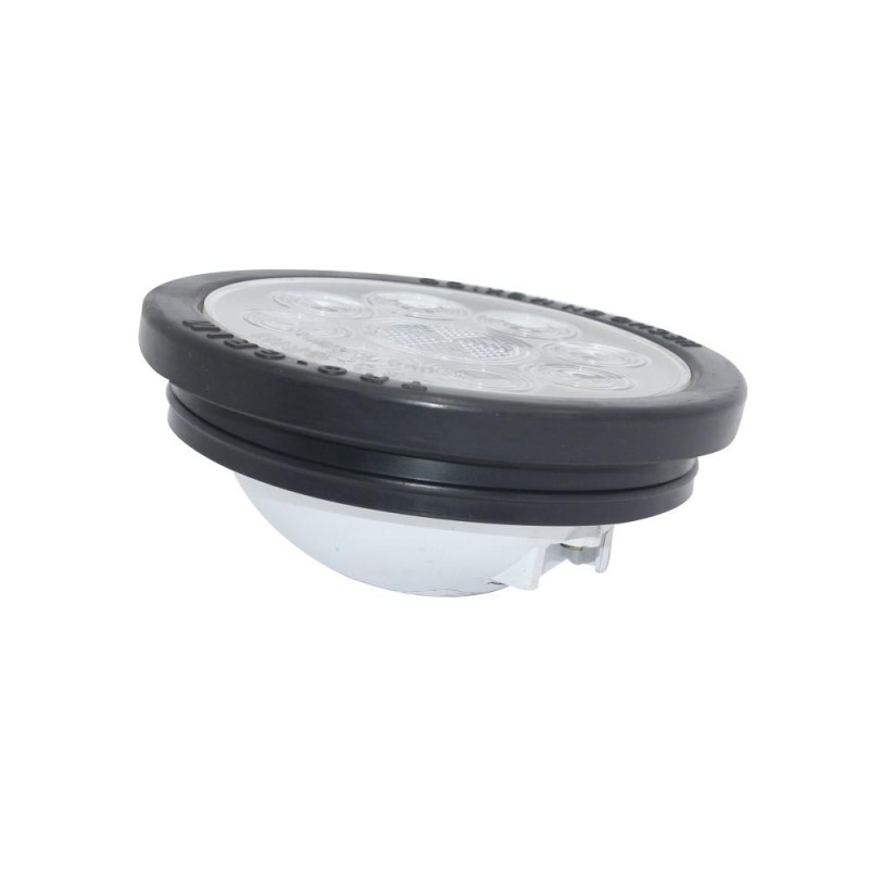 Foco Trasero 4 Pulg Blanco Ampolleta 24 Volts