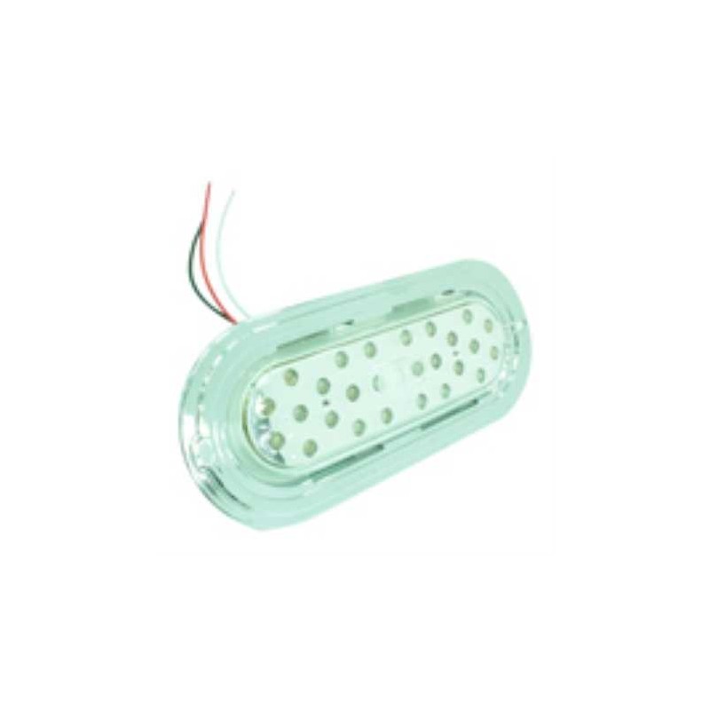 Foco Blanco de Incrust. Led 12 Volts Aro Cromado