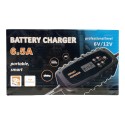 Cargador Bateria Inteligente 6 Volts - 12 Volts - 6.5 Amp