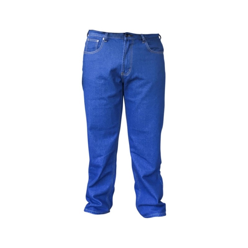 Jeans prelavado azul talla 48