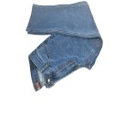 Jeans prelavado azul talla 48