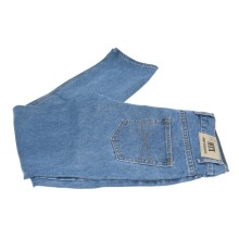 Jeans prelavado azul talla 48