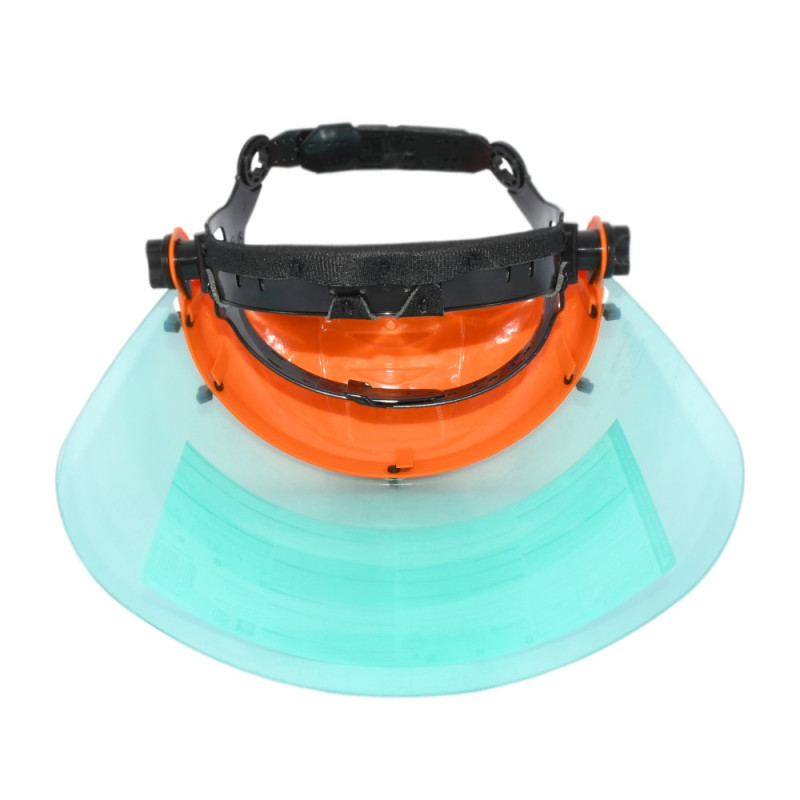 Casquete con protector facial